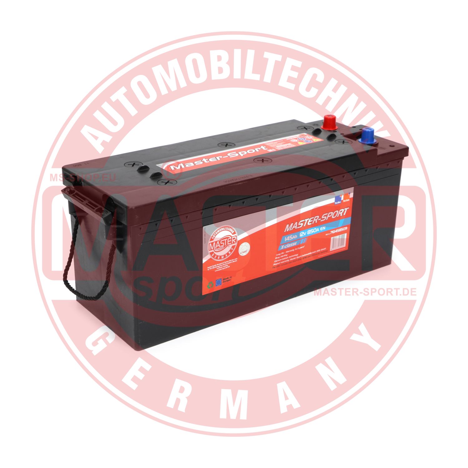 MASTER-SPORT GERMANY 761458509 Starter Battery for MERCEDES-BENZ